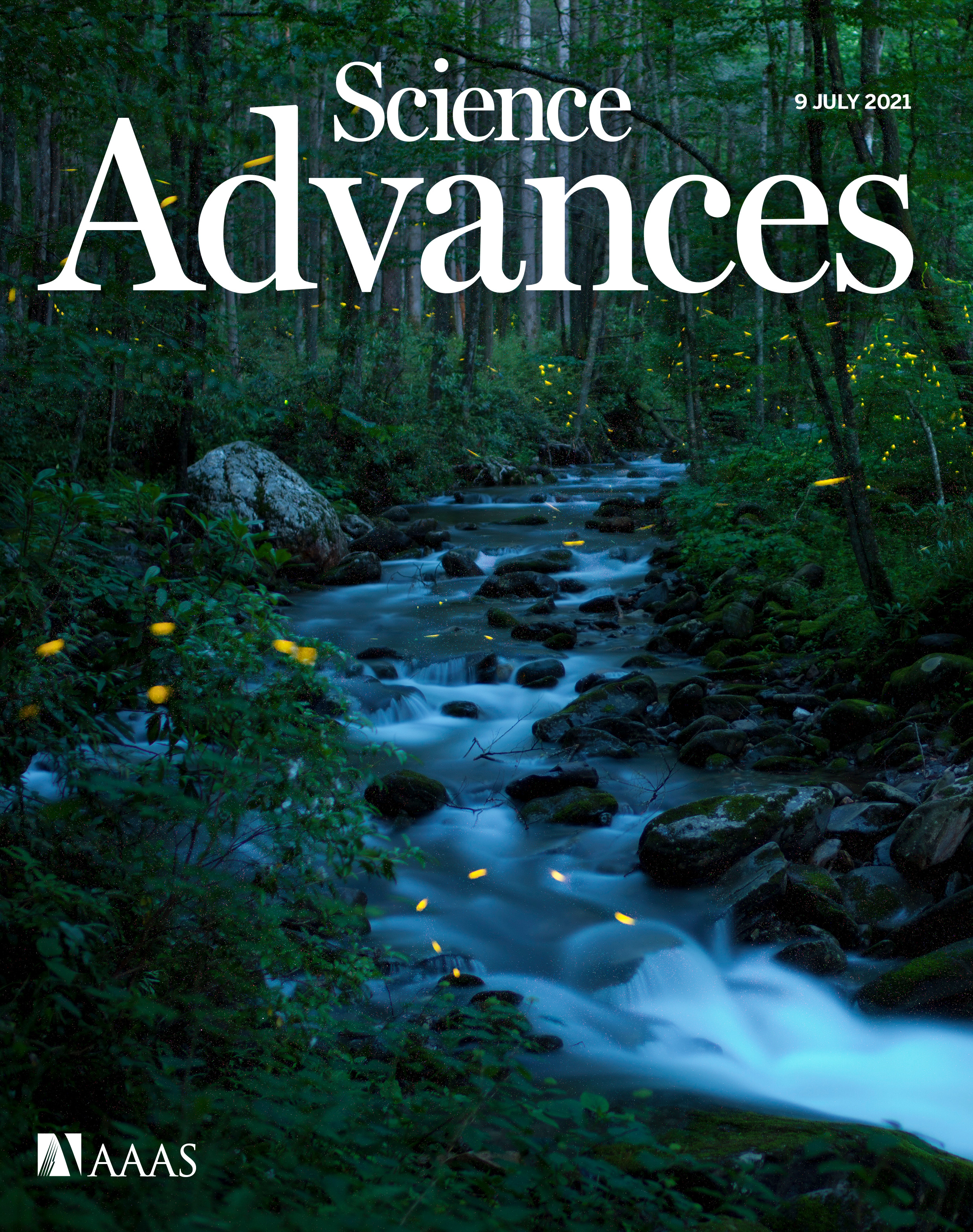 cover of science advances july 2021
